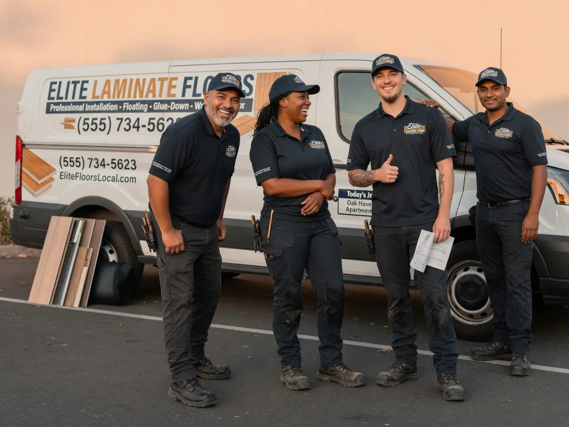 Laminate flooring installation company in Vandalia, MI
